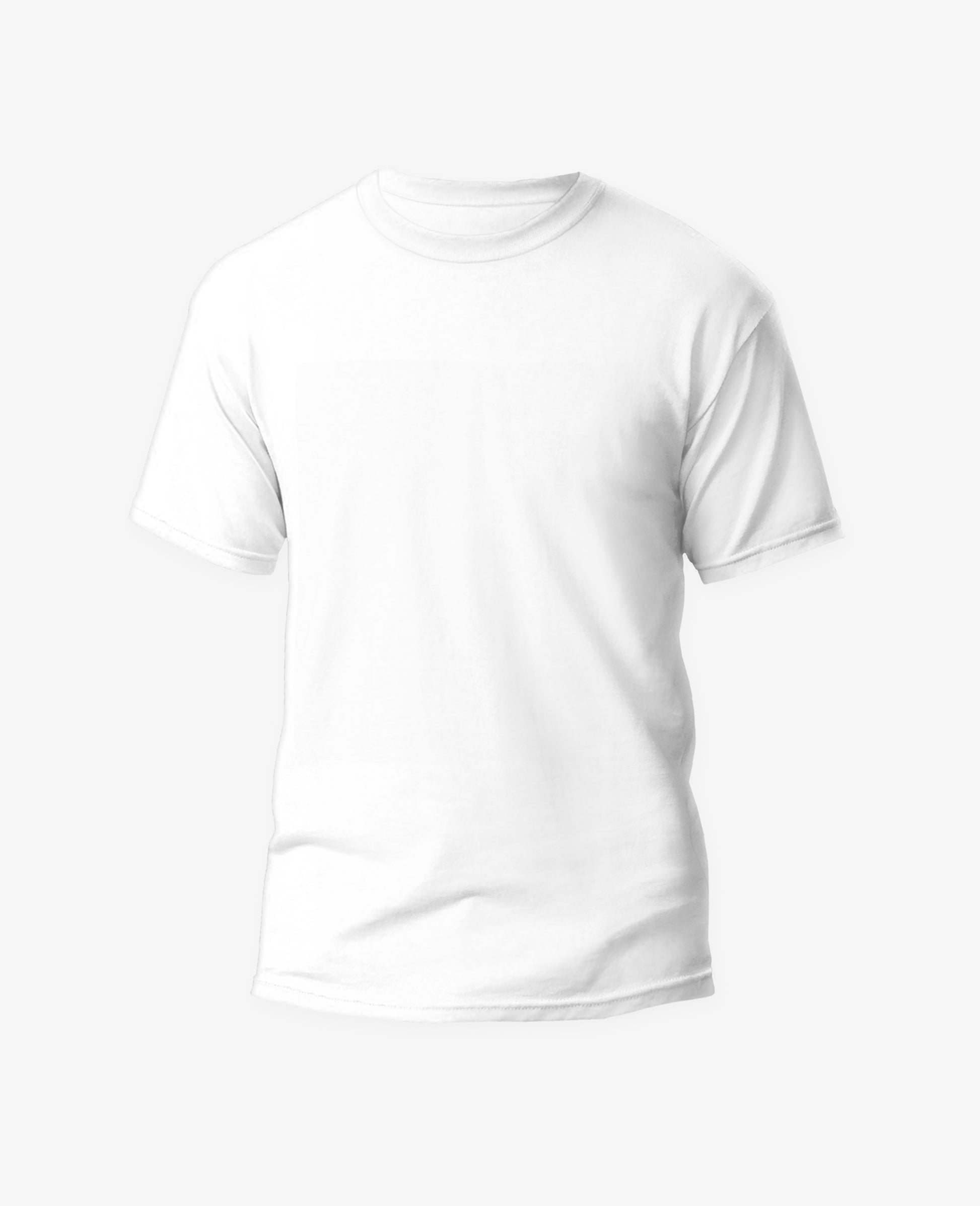 White Plain Cotton T-Shirt (Unisex)